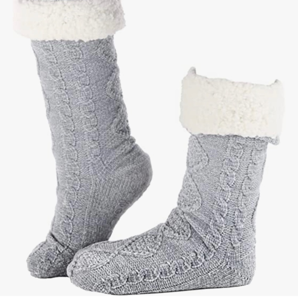 The Comfy Slipper Socks. One size.